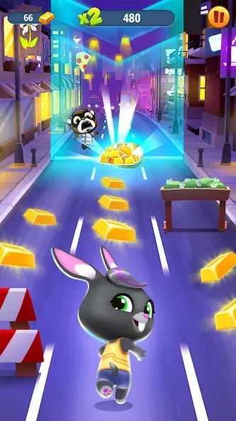 Взлом Talking Tom Gold Run  [МОД Бесконечные монеты] — полная версия apk на Андроид screen 3