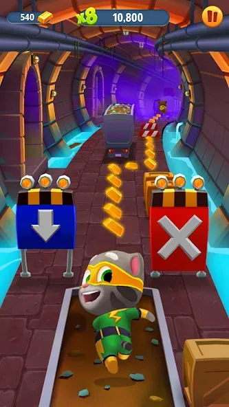 Взлом Talking Tom Gold Run  [МОД Бесконечные монеты] — полная версия apk на Андроид screen 4