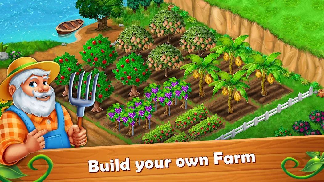 Скачать взломанную Farm Fest : Farming Games (Фарм Фест)  [МОД Много денег] — полная версия apk на Андроид screen 3