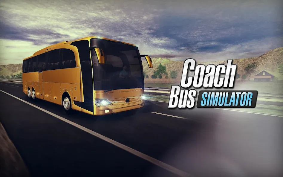 Скачать взлом Coach Bus Simulator (Коуч Бас Симулятор)  [МОД Mega Pack] — полная версия apk на Андроид screen 1