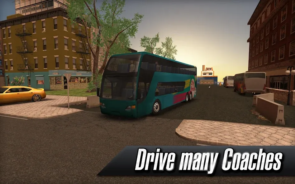 Скачать взлом Coach Bus Simulator (Коуч Бас Симулятор)  [МОД Mega Pack] — полная версия apk на Андроид screen 3