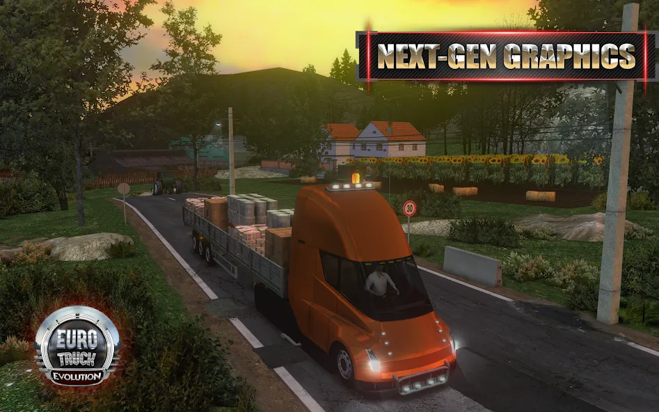 Взломанная European Truck Simulator (Юро Трак Драйвер)  [МОД Mega Pack] — стабильная версия apk на Андроид screen 1