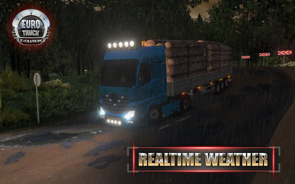 Взломанная European Truck Simulator (Юро Трак Драйвер)  [МОД Mega Pack] — стабильная версия apk на Андроид screen 5