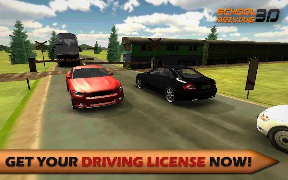 Взломанная School Driving 3D (Скул Драйвинг 3Д)  [МОД Unlimited Money] — стабильная версия apk на Андроид screen 1