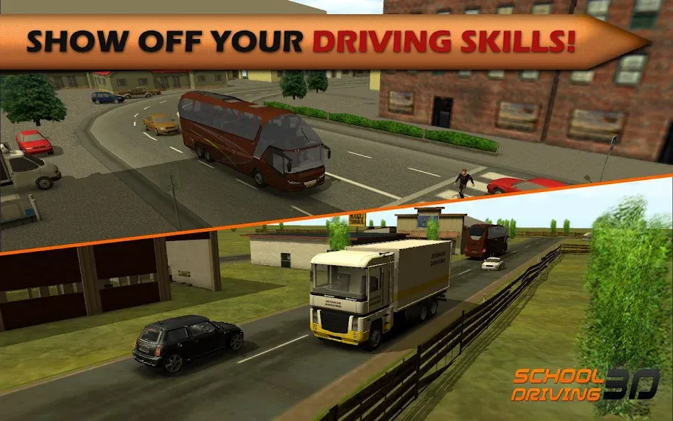 Взломанная School Driving 3D (Скул Драйвинг 3Д)  [МОД Unlimited Money] — стабильная версия apk на Андроид screen 5