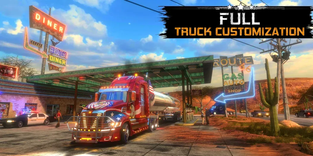 Взломанная Truck Simulator USA Revolution (Трак Симулятор США Революция)  [МОД Mega Pack] — стабильная версия apk на Андроид screen 5