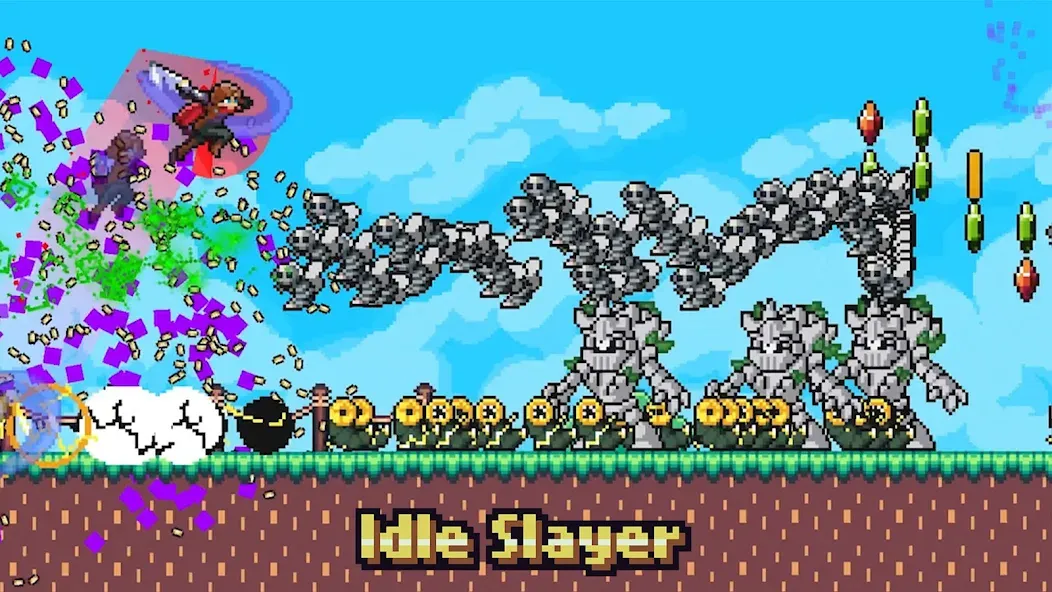 Взломанная Idle Slayer (Айдл Слэер)  [МОД Бесконечные монеты] — последняя версия apk на Андроид screen 1