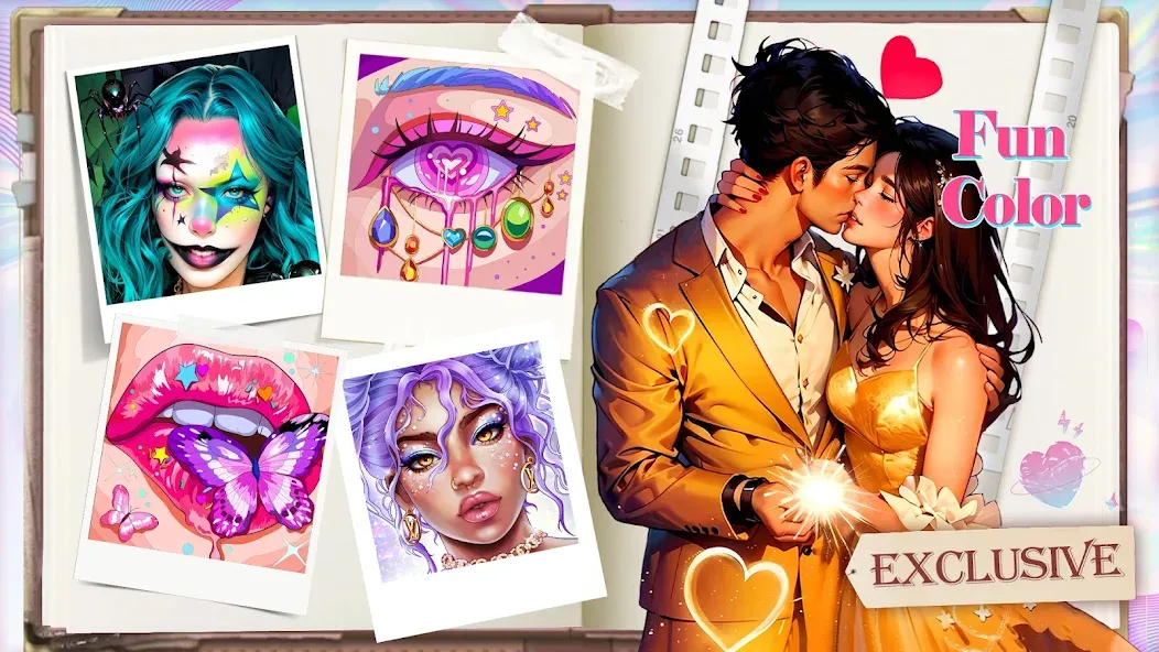 Скачать взлом Fun Color:Happy Coloring games  [МОД Много монет] — полная версия apk на Андроид screen 4