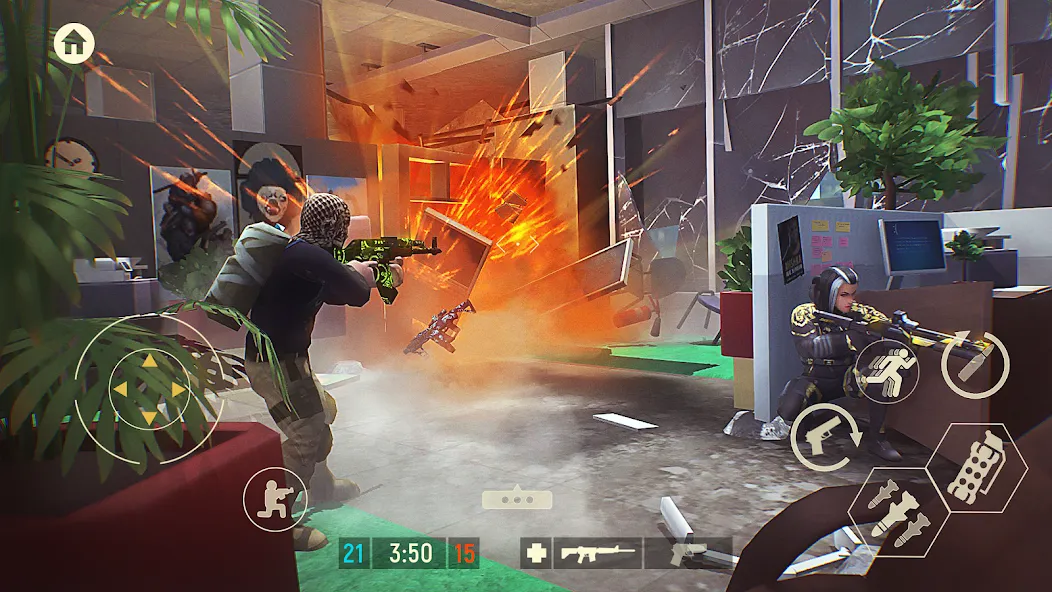 Взломанная Tacticool: 3rd person shooter (Тактикул)  [МОД Mega Pack] — стабильная версия apk на Андроид screen 1