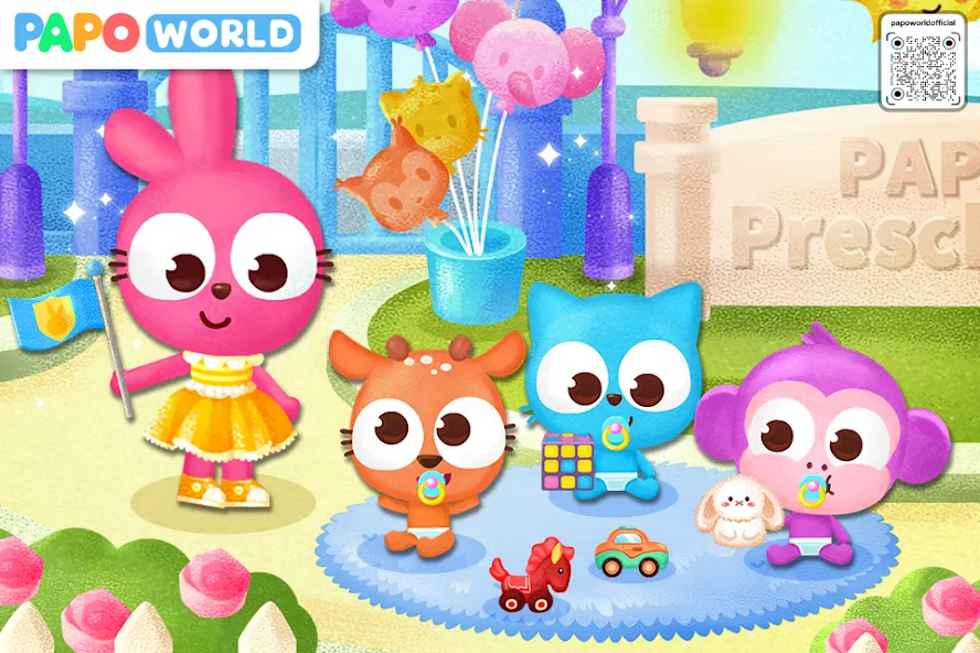 Взломанная Papo Town Preschool  [МОД Много денег] — стабильная версия apk на Андроид screen 5