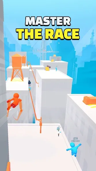 Скачать взломанную Parkour Race — FreeRun Game (Паркур Рейс)  [МОД Бесконечные деньги] — полная версия apk на Андроид screen 3