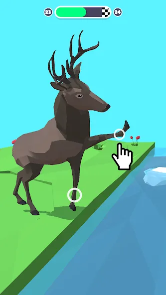 Скачать взломанную Move Animals (Мув Энималс)  [МОД Много монет] — стабильная версия apk на Андроид screen 2