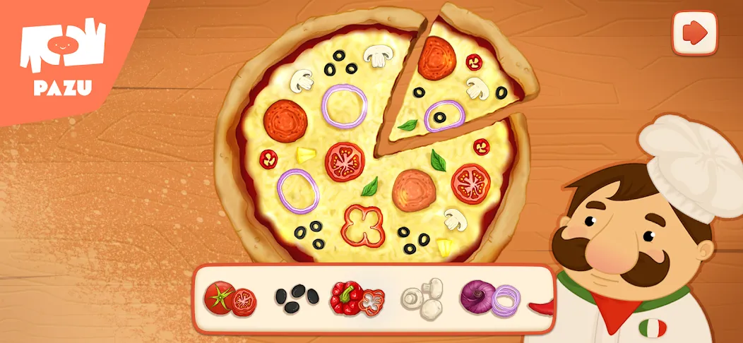 Скачать взлом Pizza maker cooking games  [МОД Menu] — полная версия apk на Андроид screen 5