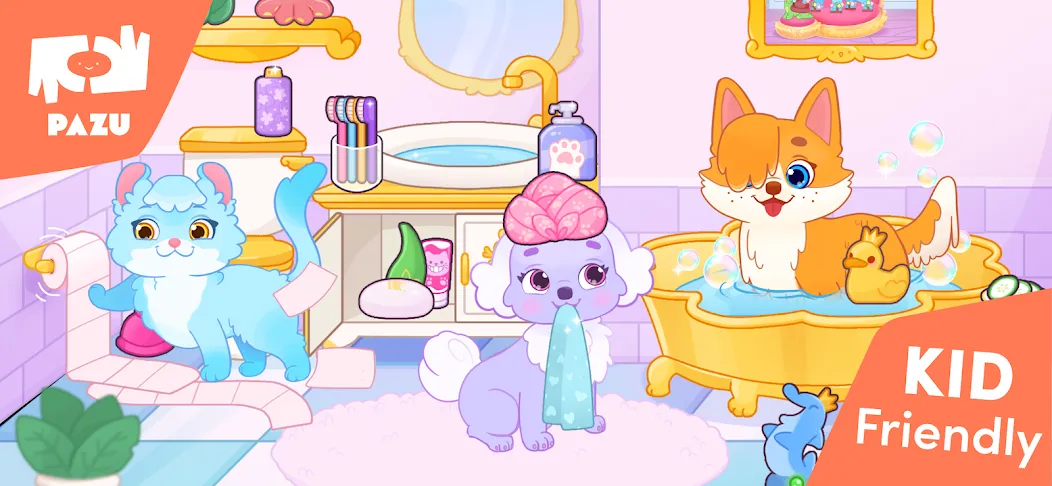 Взлом Princess Palace Pets World  [МОД Много монет] — последняя версия apk на Андроид screen 2