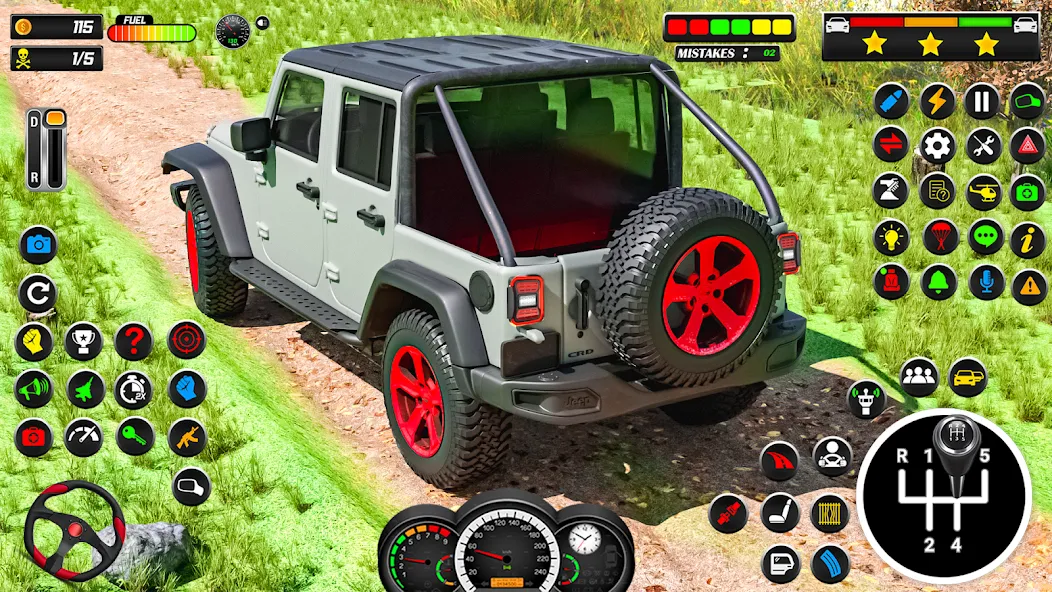 Взломанная Offroad 4×4 Jeep Driving Game  [МОД Бесконечные деньги] — последняя версия apk на Андроид screen 2