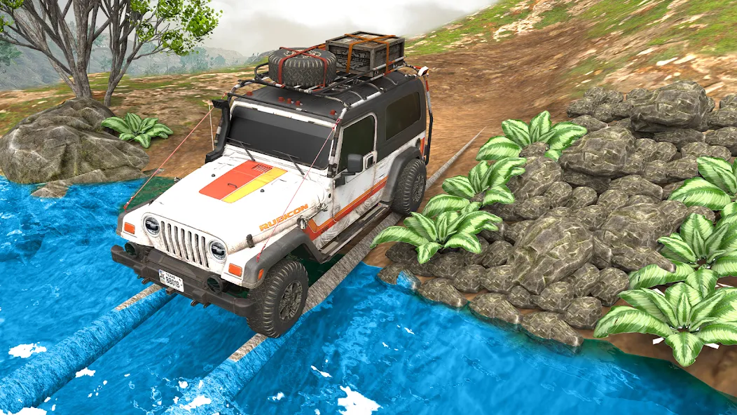 Взломанная Offroad 4×4 Jeep Driving Game  [МОД Бесконечные деньги] — последняя версия apk на Андроид screen 5