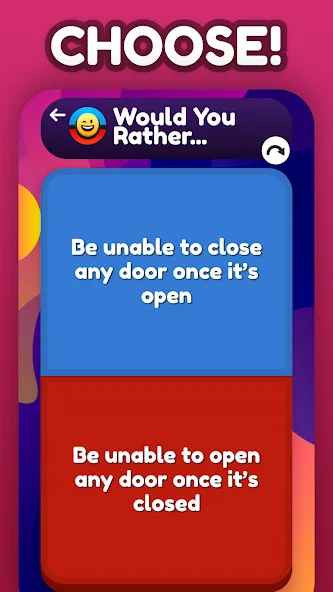 Скачать взлом Would You Rather ?  [МОД Все открыто] — последняя версия apk на Андроид screen 1