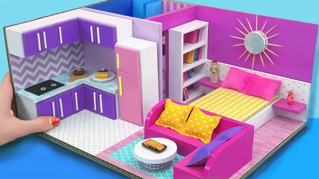 Взломанная Girl Doll House Design Games (Дизайнерские игры для девочек Домик для кукол)  [МОД Бесконечные деньги] — последняя версия apk на Андроид screen 5