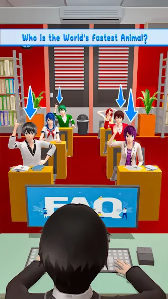 Скачать взлом Anime School Teacher Simulator  [МОД Unlocked] — полная версия apk на Андроид screen 5