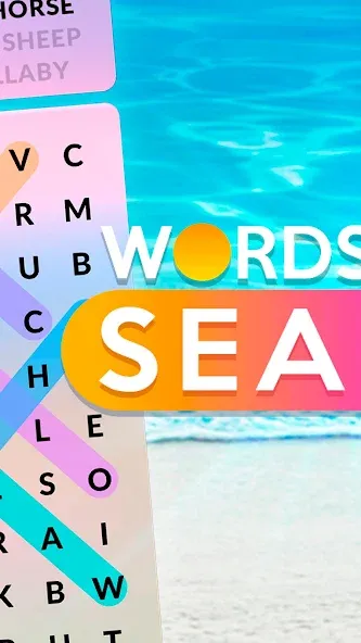 Взломанная Wordscapes Search (Вордскейпс Серч)  [МОД Mega Pack] — полная версия apk на Андроид screen 3