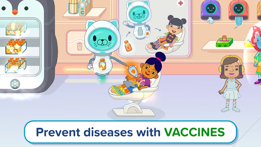 Взломанная Pepi Hospital 2: Flu Clinic (Пепи Хоспитал 2)  [МОД Меню] — полная версия apk на Андроид screen 4