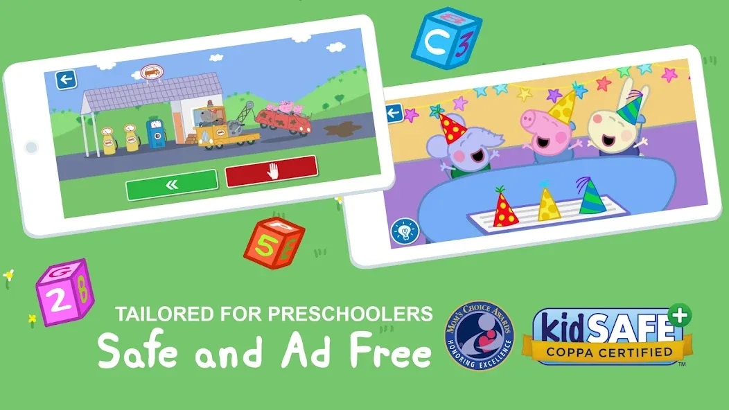 Скачать взлом World of Peppa Pig: Kids Games (Мир свинки Пеппы)  [МОД Бесконечные монеты] — последняя версия apk на Андроид screen 2