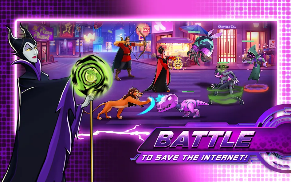 Взломанная Disney Heroes: Battle Mode (Дисней Хироус)  [МОД Unlimited Money] — стабильная версия apk на Андроид screen 1