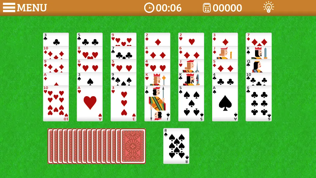 Взлом Golf Solitaire Multi CardsGame (Гольф Солитер Мульти КардсГейм)  [МОД Много монет] — стабильная версия apk на Андроид screen 2