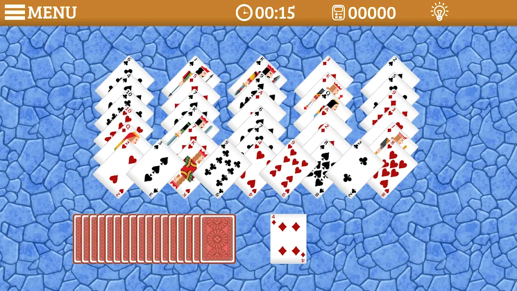 Взлом Golf Solitaire Multi CardsGame (Гольф Солитер Мульти КардсГейм)  [МОД Много монет] — стабильная версия apk на Андроид screen 3