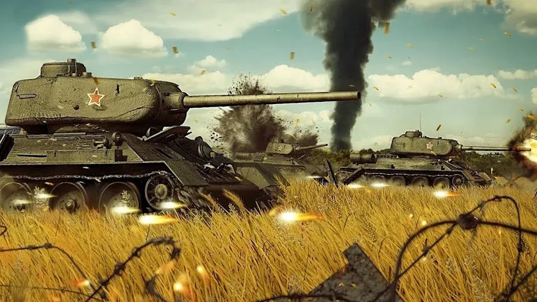 Скачать взлом Army Tank Games Offline 3d  [МОД Бесконечные монеты] — последняя версия apk на Андроид screen 3