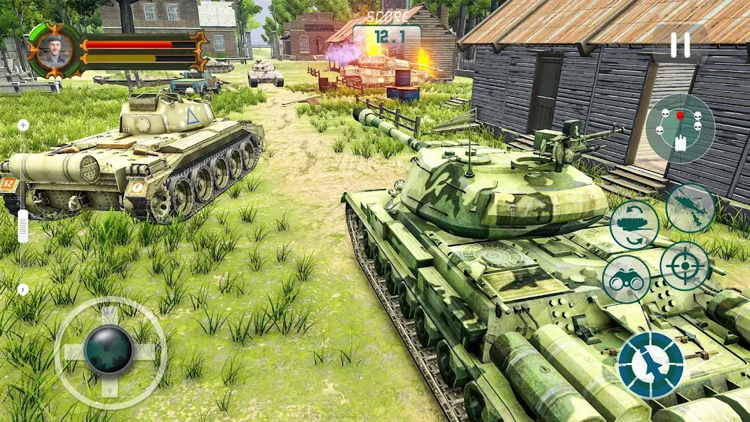 Скачать взлом Army Tank Games Offline 3d  [МОД Бесконечные монеты] — последняя версия apk на Андроид screen 5