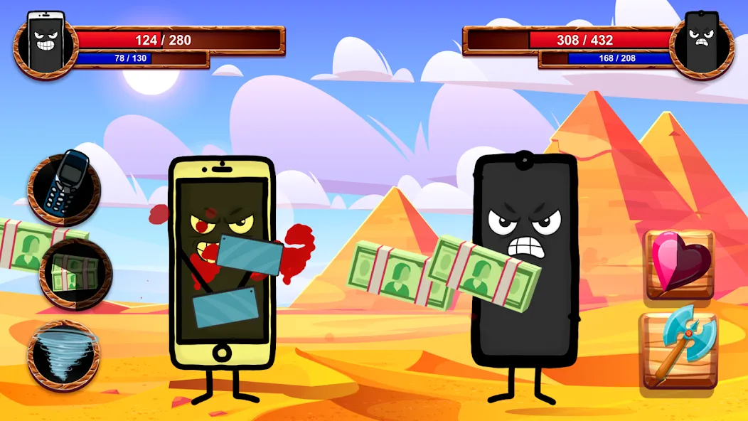 Скачать взлом Cartoon Battle  [МОД Unlimited Money] — стабильная версия apk на Андроид screen 5