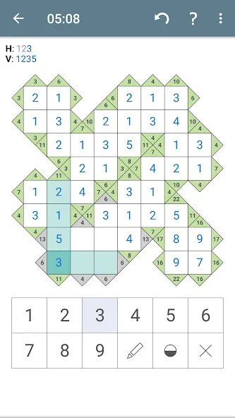 Взлом Kakuro (Cross Sums)  [МОД Menu] — последняя версия apk на Андроид screen 5