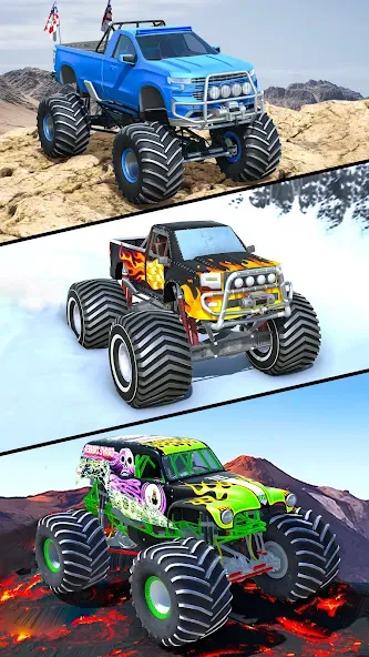 Скачать взломанную Rock Crawling: Racing Games 3D (Роккраулинг)  [МОД Меню] — полная версия apk на Андроид screen 3