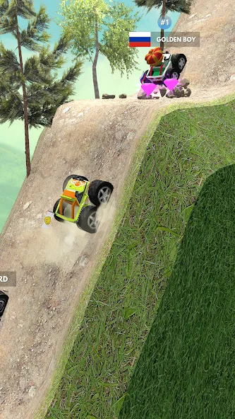 Скачать взломанную Rock Crawling: Racing Games 3D (Роккраулинг)  [МОД Меню] — полная версия apk на Андроид screen 4