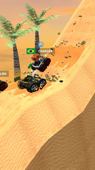 Скачать взломанную Rock Crawling: Racing Games 3D (Роккраулинг)  [МОД Меню] — полная версия apk на Андроид screen 5