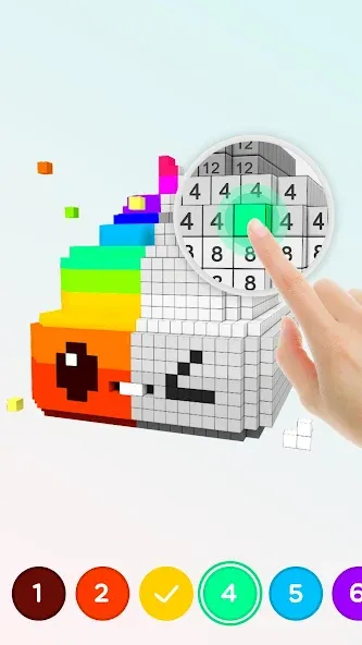 Взлом Pixel.ly 3D  [МОД Mega Pack] — последняя версия apk на Андроид screen 2