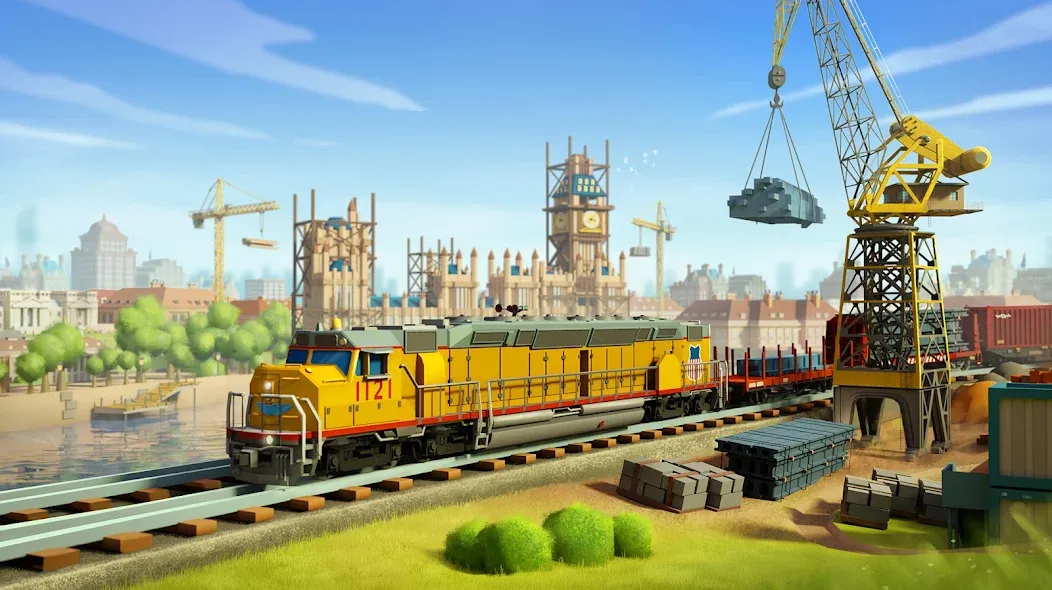 Взлом Train Station 2: Rail Tycoon (Трейн Стейшн 2)  [МОД Все открыто] — полная версия apk на Андроид screen 3