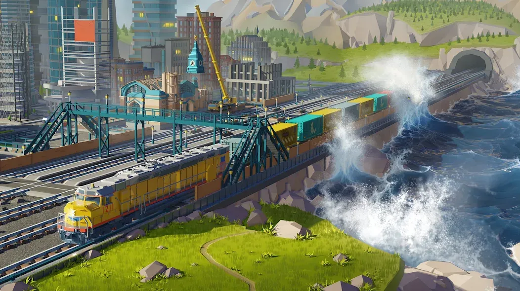 Взлом Train Station 2: Rail Tycoon (Трейн Стейшн 2)  [МОД Все открыто] — полная версия apk на Андроид screen 5