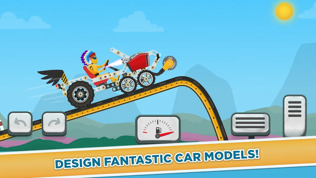 Скачать взломанную Car Builder & Racing for Kids  [МОД Mega Pack] — стабильная версия apk на Андроид screen 1