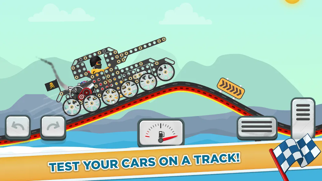 Скачать взломанную Car Builder & Racing for Kids  [МОД Mega Pack] — стабильная версия apk на Андроид screen 3