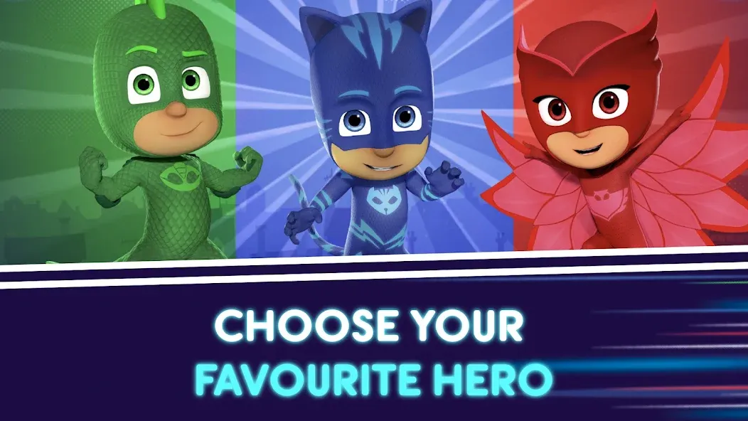 Взлом PJ Masks™: Moonlight Heroes  [МОД Unlimited Money] — стабильная версия apk на Андроид screen 3