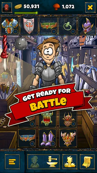 Взломанная Shakes & Fidget — The RPG (Шэйкс)  [МОД Unlimited Money] — стабильная версия apk на Андроид screen 3