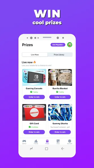 Взлом Playbite — Play & Win Prizes (Плейбайт)  [МОД Unlimited Money] — стабильная версия apk на Андроид screen 4