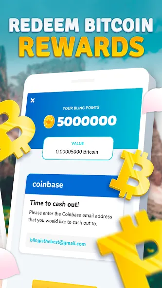 Скачать взломанную Word Breeze — Earn Bitcoin (Уорд Бриз)  [МОД Много монет] — полная версия apk на Андроид screen 2