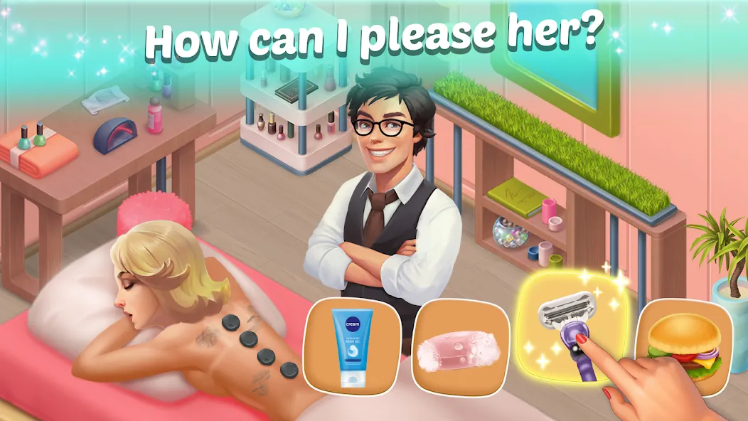 Скачать взлом Family Hotel: love & match-3 (Фэмели Отель)  [МОД Все открыто] — стабильная версия apk на Андроид screen 1