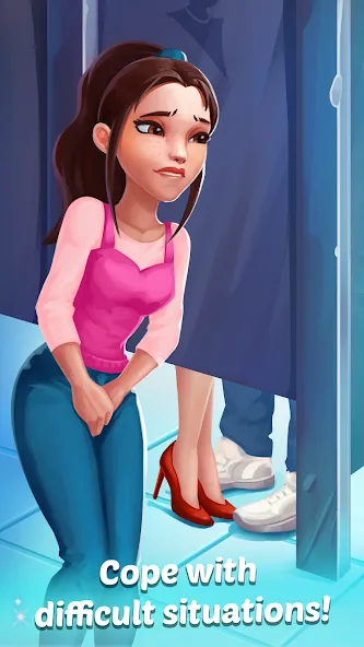 Взлом Family Town: Match-3 Makeover (Фэмили Таун)  [МОД Бесконечные монеты] — последняя версия apk на Андроид screen 3