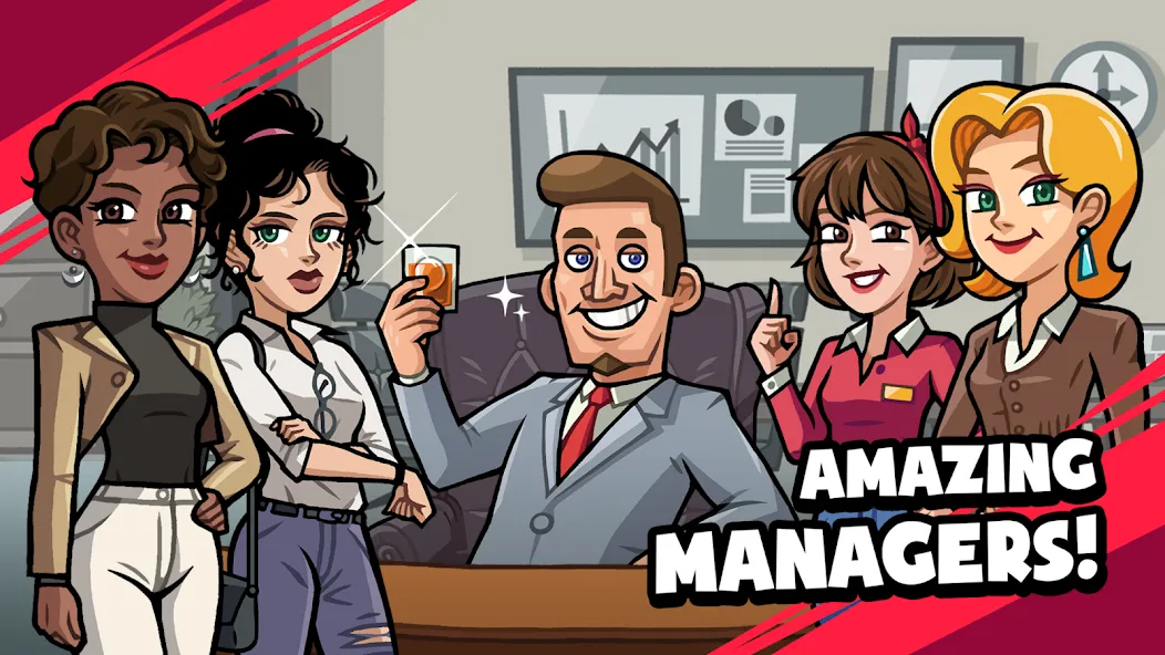 Взломанная Idle Billionaire Tycoon (Айдл биллионер тайкун)  [МОД Unlocked] — последняя версия apk на Андроид screen 3