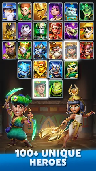 Скачать взлом Puzzle Breakers: Champions War (Пазл Брейкерс)  [МОД Unlimited Money] — полная версия apk на Андроид screen 2