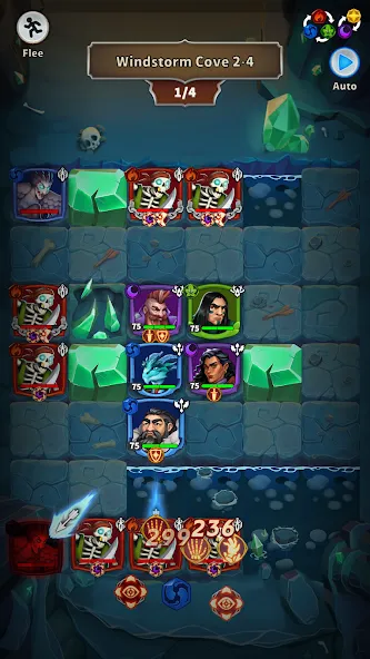 Взлом Friends & Dragons — Puzzle RPG  [МОД Меню] — стабильная версия apk на Андроид screen 5